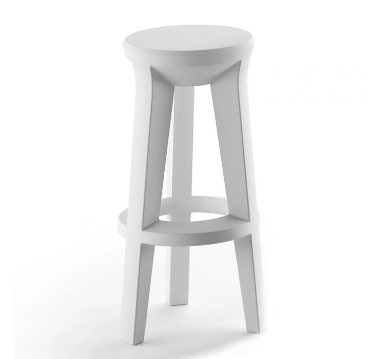 Барний табурет Frozen Stool 6313 C2 White (6313C2)1